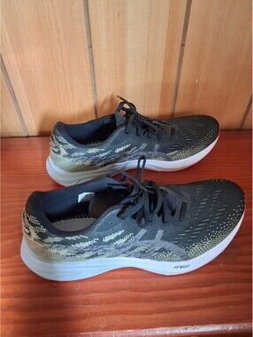 Asics Dynablast 3 Sneaker Running Mens Size 10.5 Black 1011B460 FF Blast Flaw
